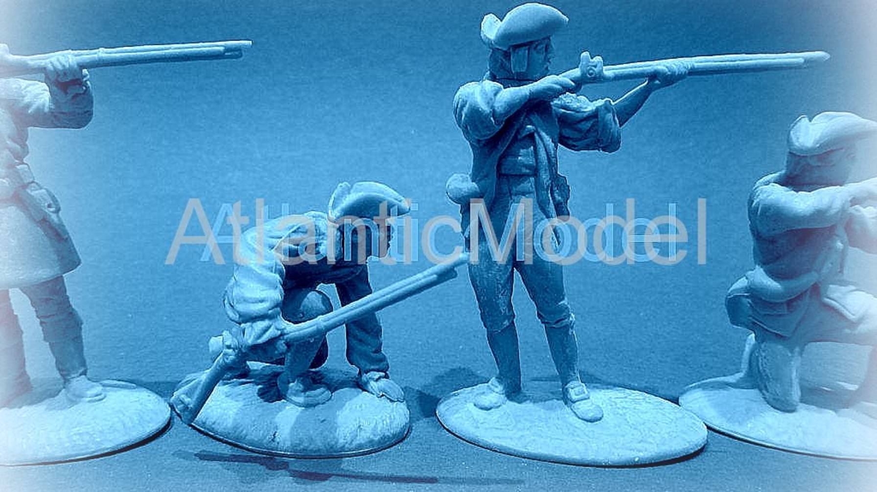 солдатики Barzso LOD LOD004 Американские колониальные ополченцы 1775 год смотреть онлайн