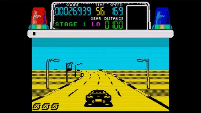 Chase H.Q Ocean Software ZX Spectrum 128 +2 смотреть онлайн
