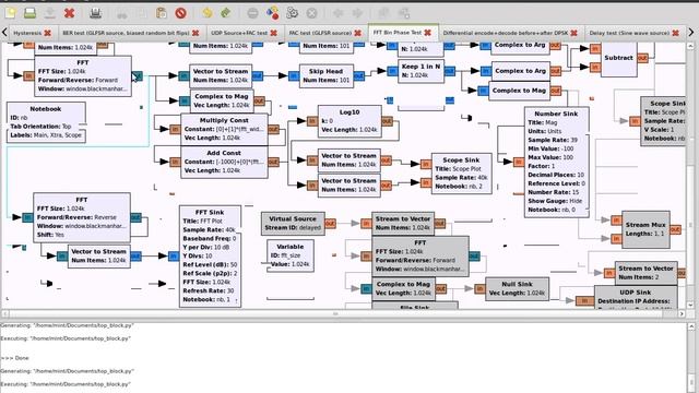 GNU Radio Tutorials: Part 5 - FFT, Phase Calculation, Vectors & GNU Plot