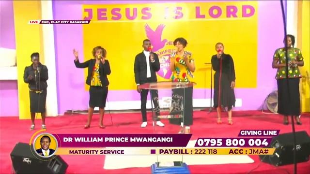 MATURITY SERVICE WITH DR. WILLIAM PRINCE MWANGANGI AT JMC смотреть онлайн
