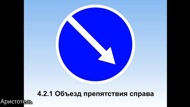 Тема 2. Предписывающие знаки. смотреть онлайн