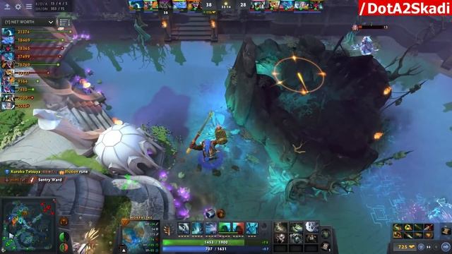 200IQ MORPH MASTER - T1 23savage Morphling RAMPAGE Refesher BUILD Destroy PUB Dota 2 pro Gameplay смотреть онлайн