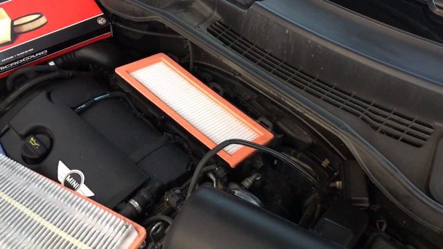 How to replace 2013 Mini cooper countryman air filter смотреть онлайн