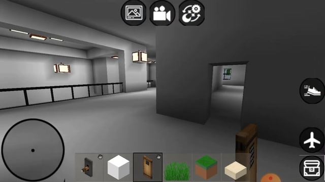 Mini block craft 3D: Modern house with swimming pool inside. смотреть онлайн