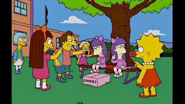 The Simpsons - Skunk Scene 4 смотреть онлайн