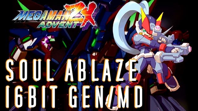 Mega Man ZX Advent - Soul Ablaze [16BIT Sega Genesis Style] смотреть онлайн