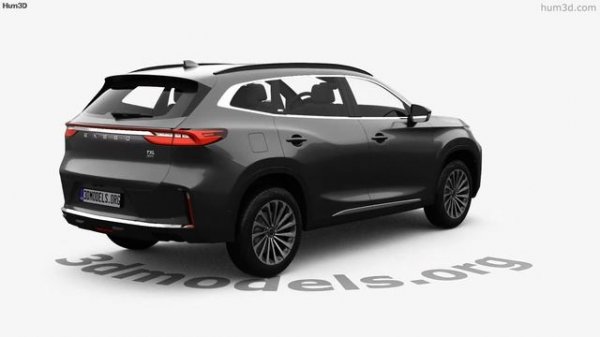 Exeed TXL 2021 3D model by 3DModels.org