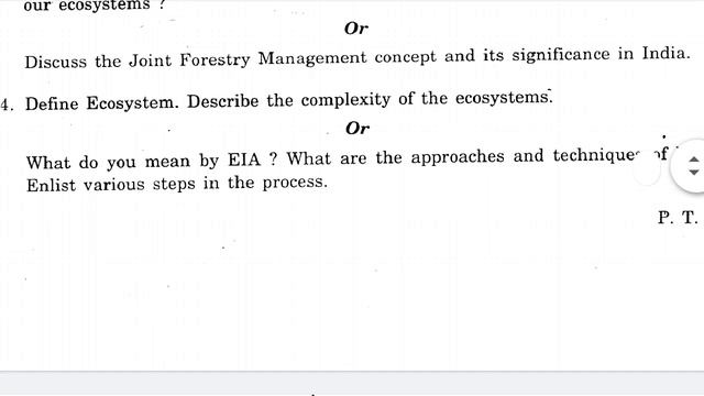 Jkbose 12th Class Environmental Science model paper смотреть онлайн