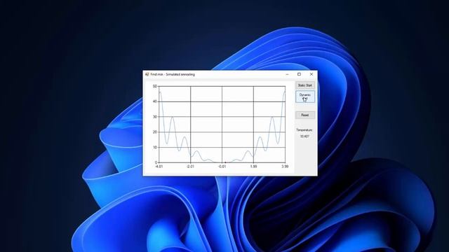 MATH. Simulated annealing - - Search for a local minimum. смотреть онлайн