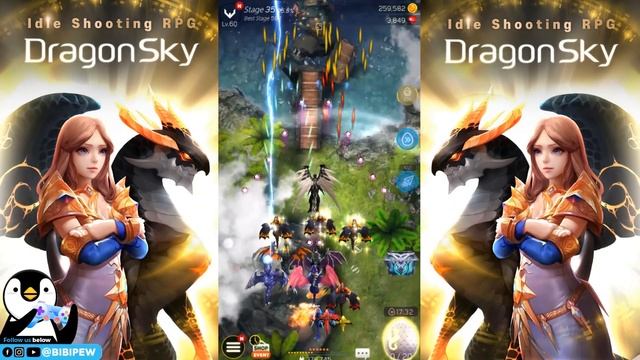 BRABADON ELITE LEGENDARY DRAGON EVOLUTION SUCCESS- DragonSky : Idle & Merge 飛龍不累 смотреть онлайн