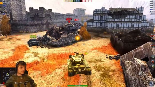 Взводные покатушки | World of Tanks Blitz 18+ смотреть онлайн