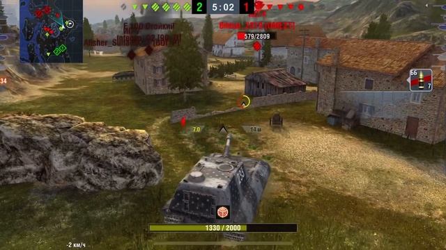 WOT Blitz. Яга Е100, мастер смотреть онлайн