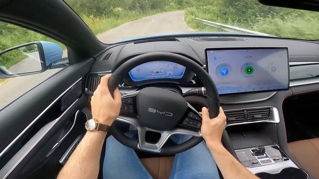 BYD Seal U DM-i POV | Intro, Interior, Driving, plug-in hybrid смотреть онлайн