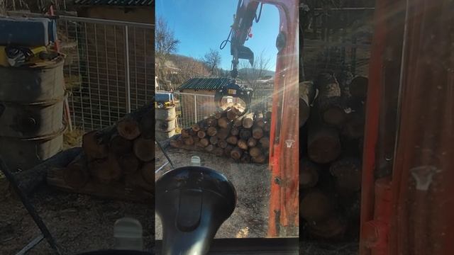 Mini excavator rotation grapple Hitachi zx 17 u2 смотреть онлайн