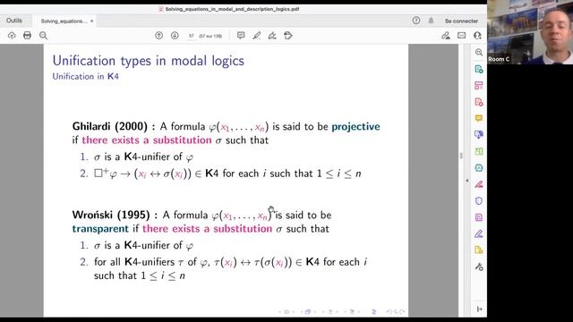 KR 2021 Tutorial: Solving Equations in Modal and Description Logics смотреть онлайн