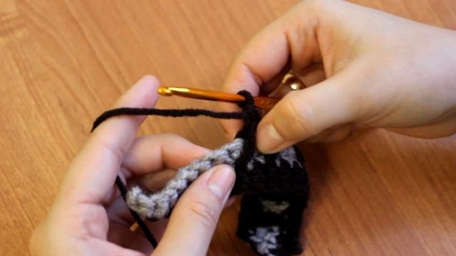 Мужской ШАРФ КРЮЧКОМ Crochet Scarf