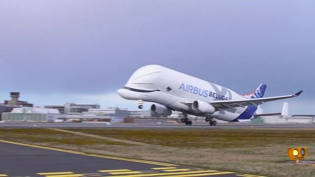 Beluga XL First A350 Wing Carry смотреть онлайн