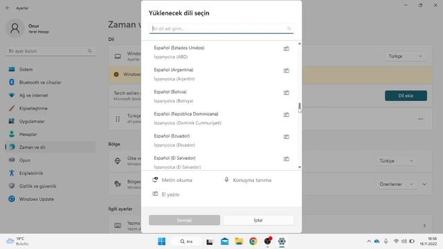 Windows 11 Dil Değiştirme смотреть онлайн