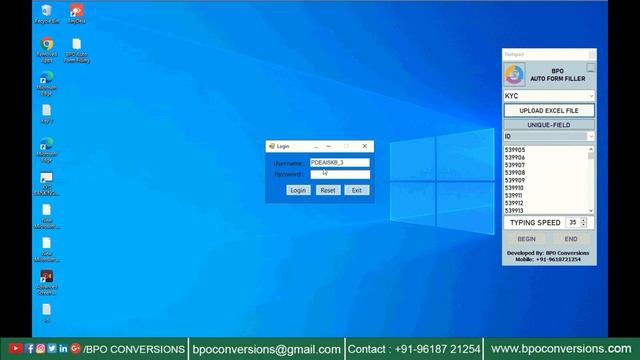 Auto Form Filling Software For KYC Data Entry смотреть онлайн