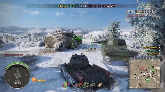World of Tanks Console T34-88 High Caliber on Tundra 2016.12.16 смотреть онлайн