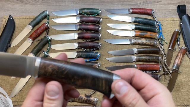 Много универсальных рабочих ножей по отличным ценам! Выставка ножей по наличию! смотреть онлайн