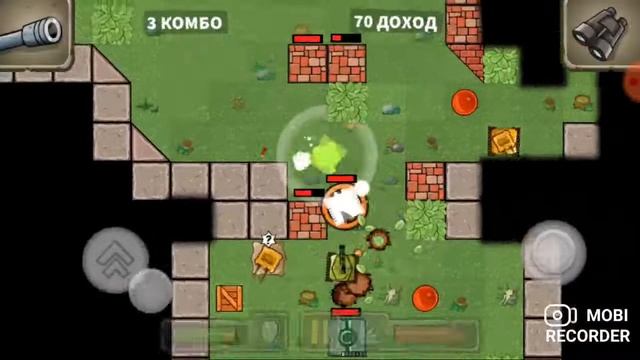 Продолжение игры Awesome Tanks #3. смотреть онлайн