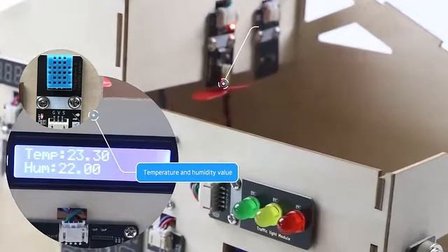 Support smart home Iot learning kit Arduino Scratch Diy electronics basic starter kit toys смотреть онлайн