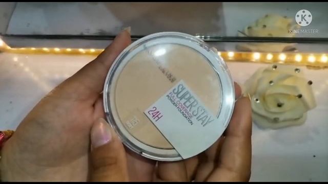 Maybelline Super Stay Powder Foundation  Full Honest Review #tayyabamuatterofficial #maybelline