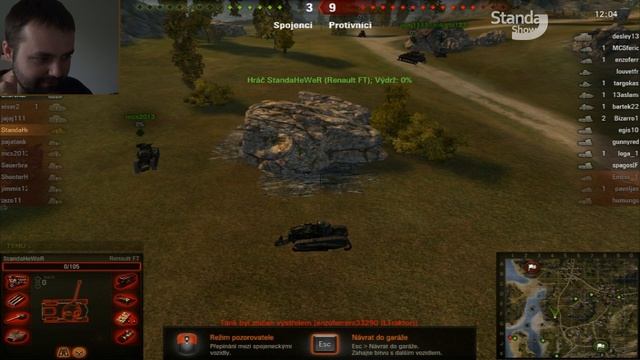 Tentokrát si vystřelím! | World of Tanks #2 | let's play česky s webkamerou смотреть онлайн
