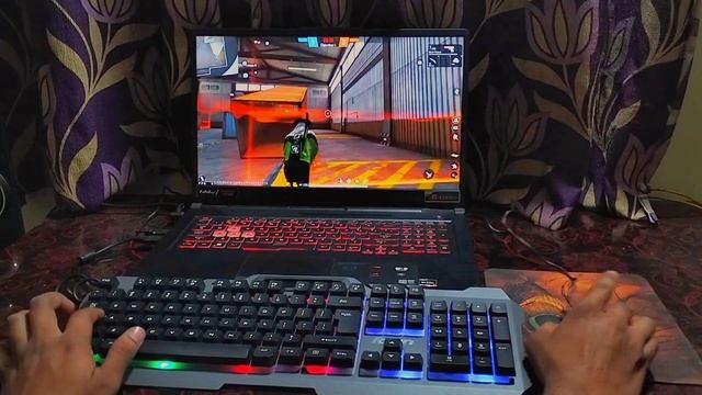 HOW TO PLAY FREEFIRE ASUS TUF A17 LAPTOP [INVIDIA GRAPHIC CARD ♦️ @nikkugaming9............. смотреть онлайн