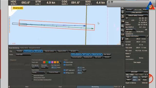 How to Use a TRANSAS Electronic Chart Display and Information System (ECDIS)? Familiarization Mod. смотреть онлайн
