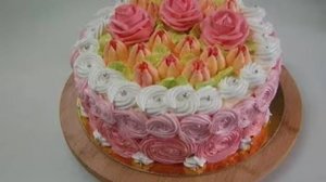 Торт с персиками. Маринкины творинки