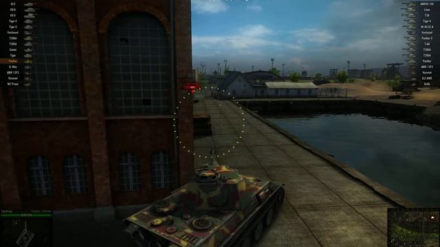World Of Tanks: Drowning an ELC AMX just from fear. смотреть онлайн