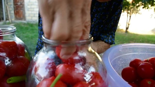 PRESERVE FRESH TOMATOES FOR YEARS | HARVESTING FROM GARDEN AND PRESERVE FOR WINTER смотреть онлайн