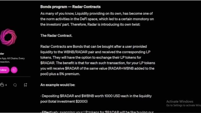 How to get $RADAR LP tokens and buy RADAR Contracts, смотреть онлайн