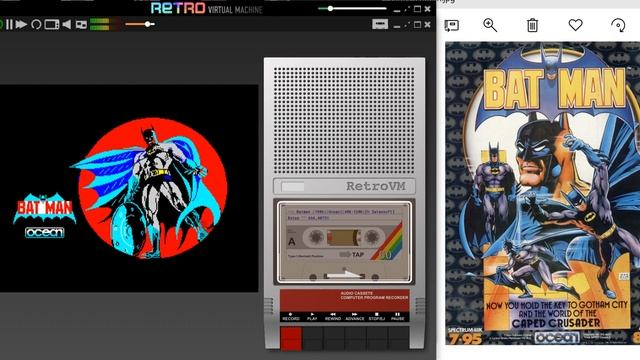Batman [Satansoft] - ZX Spectrum - Retro Virtual Machine смотреть онлайн