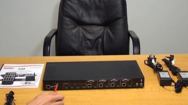 Overview of Labgear 4x4 HDMI Matrix (UL-4K-4MTX)