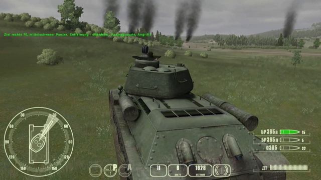 T-34 vs TIGER /Russian Mission 6 "Kampf um Repikhovo" смотреть онлайн