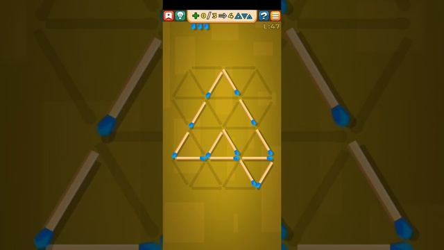 Головоломки со спичками уровень 31-50 эпизод 1