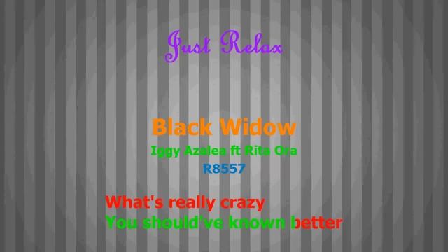 Iggy Azalea Black Widow ft Rita Ora LYRICS смотреть онлайн