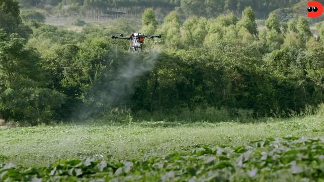 DJI Agras T16 / дрон смотреть онлайн
