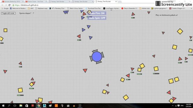 Diep.io CRAZY TANKS Custom v2.2 смотреть онлайн