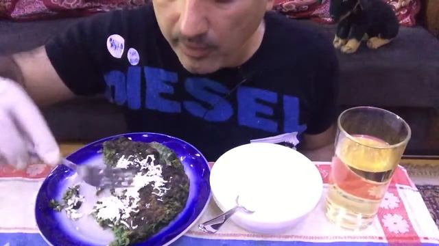 ASMR Kyu-kyu - an Azerbaijani national dish! смотреть онлайн