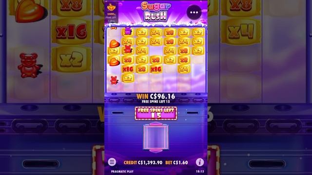 7 Scatter Bonus ??!! Sugar Rush pops off (again!) смотреть онлайн
