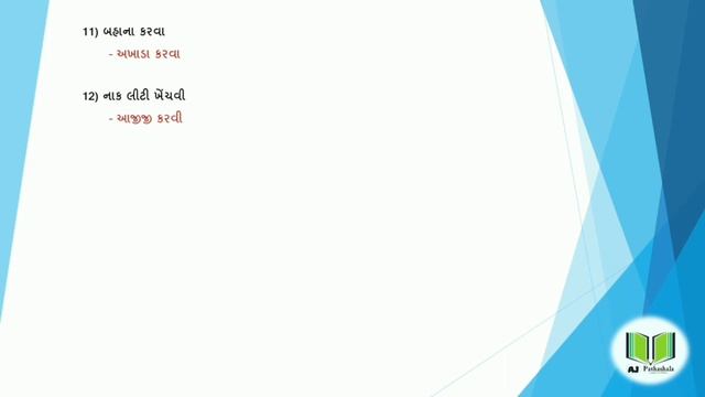 ગુજરાતી વ્યાકરણ: રૂઢિપ્રયોગો | #clerk, #gujarati, #vyakaran, #aj_pathashala, смотреть онлайн