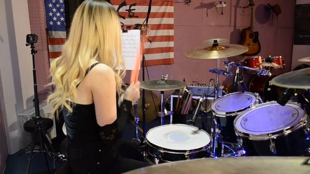 ALENA KAUFMAN - PANTERA - COWBOYS FROM HELL - DRUM COVER смотреть онлайн