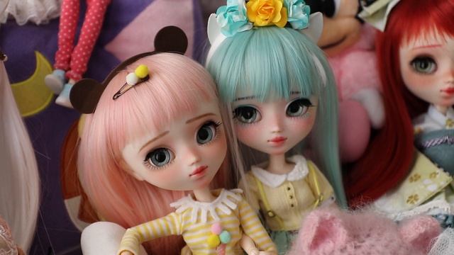 MY CUSTOM PULLIP DOLL COLLECTION ❤ смотреть онлайн