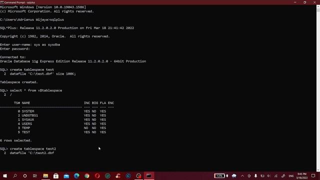 Membuat Tablespace смотреть онлайн