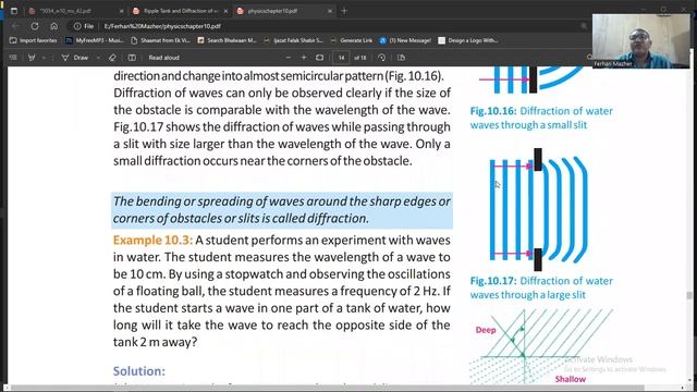 Ripple Tank, Reflection, Refraction and Diffraction of Water Waves, Physics 5054, Cambridge O Level смотреть онлайн