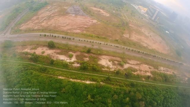 Diatone Roma L5 LR 6S Analog Version with Insta360 Go 2 смотреть онлайн